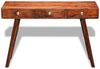 Konsolentisch, Beistelltisch mit 3 Schubladen 76 cm Massivholz Akazie Bild 3