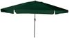 Garten-Sonnenschirm, Terrassenschirm Grün 394 x 394 x 248 cm Polyester und Stahl Bild 2