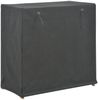 vidaXL Schuhschrank mit Abdeckung Grau 79 x 40 x 80 cm Stoff 248195 Bild 4