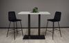Tresentisch Electra 120x70x106 schwarz matt/kreidegrau matt lack 14671 Bild 2