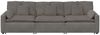 vidaXL Modulares Sofa mit Kissen Hellgrau 3321107 Bild 5