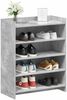 vidaXL Schuhschrank Betongrau 73,5 x 36 x 92 cm Holzwerkstoff 8011318 Bild 2