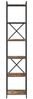 vidaXL Bücherregal Geräucherte Eiche 40 x 30 x 189,5 cm Holzwerkstoff 868349 Bild 5