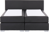 Boxspringbett 'President' Kunstleder schwarz, 180x200 cm Bild 4
