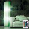 RGB LED Stehleuchte, Papier weiß, dimmbar, Fernbedienung, H 130 cm Bild 2