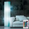 RGB LED Stehleuchte, Papier weiß, dimmbar, Fernbedienung, H 130 cm Bild 4