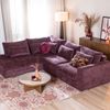 Bronx71 Ecksofa Kyle chenille lila links Bild 4