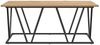 vidaXL Couchtisch Artisan-Eiche 100 x 50 x 40 cm Sperrholz und Metall 869713 Bild 5