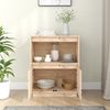 Sideboard 60 x 34 x 75 cm Massivholz Kiefer [813520] Bild 3