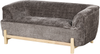 Beliani 'ALNOR' 2-Sitzer Sofa, Chenillegewebe Braun Bild 4