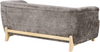 Beliani 'ALNOR' 2-Sitzer Sofa, Chenillegewebe Braun Bild 5