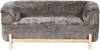 Beliani 'ALNOR' 2-Sitzer Sofa, Chenillegewebe Braun Bild 2