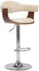 vidaXL Barhocker 2 Stk. Creme Bugholz und Kunstleder [283114] Bild 2