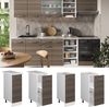 Apothekerschrank R-Line Edelgrau 30 cm , AP Eiche Vicco Bild 2