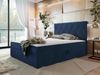 Boxspringbett 'Simoti' blau 180x200 cm Bild 2