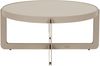 Couchtisch CENTRE Rund Beige von Zuiver 68 x 68 cm Bild 2