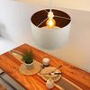 ZMH Pendelleuchte Esstisch Hängeleuchte Esszimmer - Ø38CM Modern Hängelampe mit Lampenschirm aus Stoff E27 Fassung Pendellampe im Sternenhimmel Design für Schlafzimmer Wohnzimmer - ohne Leuchtmittel Bild 3
