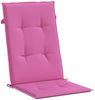 vidaXL Hochlehner-Auflagen 4 Stk. Rosa Stoff 361269 Bild 5