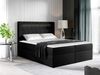 Boxspringbett Snap, Schwarz, 120x200 cm Bild 2