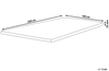 PU-Schaum-Matratzentopper RESTFUL 180 x 200 cm Bild 2