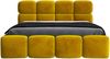 Polsterbett MONAKO 140x200 mit Matratze, Bettkasten und Lattenrost. Farbe: Bernesteigraun 34 Bild 3