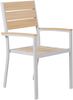 Gartenstuhl 4er Set PRATO Beige Bild 4