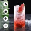 400ml Wassergläser Viereckige Cocktailgläser 4er Set für Saft Bier Bild 2