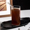 400ml Wassergläser Viereckige Cocktailgläser 4er Set für Saft Bier Bild 5
