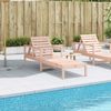 vidaXL Sonnenliege 199,5x62x55 cm Massivholz Douglasie 832541 Bild 3