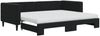 vidaXL Tagesbett Ausziehbar mit Matratzen Schwarz 90x200 cm Samt 3196719 Bild 2