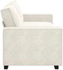 vidaXL 3-Sitzer-Sofa Creme 220x78x84 cm Samt 4105038 Bild 5