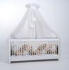 Baby Fancyroom Betthimmel Tüll Betthimmel für Babybett Babywiege Beistellbett Moskitonetz, 165cm lang, mit 2 Bommeln Bild 2