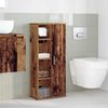 Badezimmerschrank mit Rollenhalter Altholz-Optik 39 x 22 x 90 cm Bild 3
