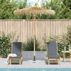 vidaXL Tiki-Schirm mit Bananenblatt-Dach 180 cm Bambus 4108223 Bild 3