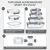10tlg. Glas-Frischhaltedosenset luftdicht BPA-frei - 100% Zufriedenheitsgarantie Bild 3