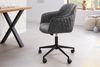 riess-ambiente Drehstuhl EUPHORIA dunkelgrau, Büro · Samt · Metall · höhenverstellbar · mit Armlehne · Home Office Bild 4