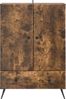 vidaXL Sideboard Geräucherte Eiche 66 x 34,5 x 95 cm Holzwerkstoff 895590 Bild 3