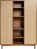 MADE Kleiderschrank MADE. COM Pavia Rattan-Kleiderschrank – Dreitürig (1-St) Bild 4