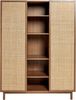 MADE Kleiderschrank MADE. COM Pavia Rattan-Kleiderschrank – Dreitürig (1-St) Bild 5