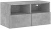 vidaXL TV-Wandschrank Betongrau 60x30x30 cm Holzwerkstoff 836860 Bild 2