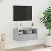 vidaXL TV-Wandschrank Betongrau 60x30x30 cm Holzwerkstoff 836860 Bild 3