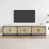 vidaXL TV-Schrank Sonoma-Eiche 180x35x41 cm Holzwerkstoff 3300786 Bild 3