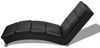vidaXL Chaiselongue Schwarz Kunstleder 240711 Bild 4