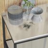 vidaXL Küchenaufbewahrung mit Regal Silber 60 x 50 x 92 cm Stahl 874966 Bild 5