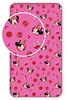 Disney Minnie Mouse Spannbetttuch – Baumwollbettlaken für Kinderbett (90x200+25 cm) Bild 4