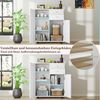 COSTWAY Sideboard, Vorratsschrank Buffet mit 2 Schubladen 74 x 35 x 85,5 cm Bild 3