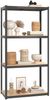 vidaXL Regale mit 4 Böden 2 Stk. Anthrazit Stahl & Holzwerkstoff, 80 x 40 x 160 cm und 75 x 75 x 160 cm Bild 3