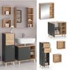 Badmöbel-Set Senyo Anthrazit 4 Teile Vicco Bild 2