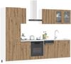 vidaXL Kücheneinheit Lyon 8 pcs Artisan-Eiche Holzwerkstoff 3445841 Bild 3