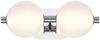 Elstead Lighting LED Wandleuchte Palmas 2-flammig 3000K Poliertes Nickel Bild 2